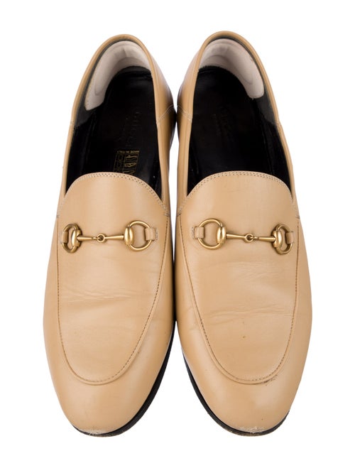 Gucci Horsebit Accent Leather Loafers
