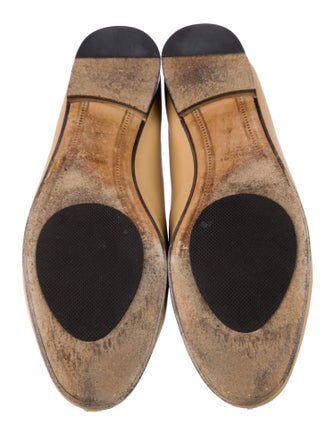 Gucci Horsebit Accent Leather Loafers