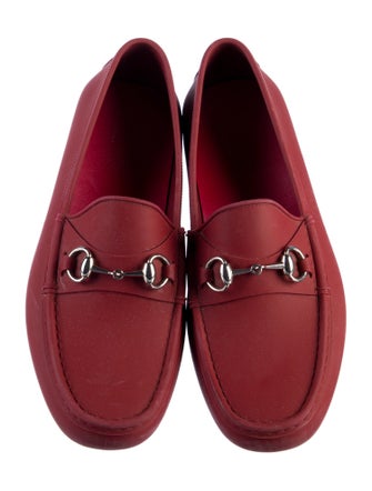 Gucci Horsebit Accent Rubber Drivers