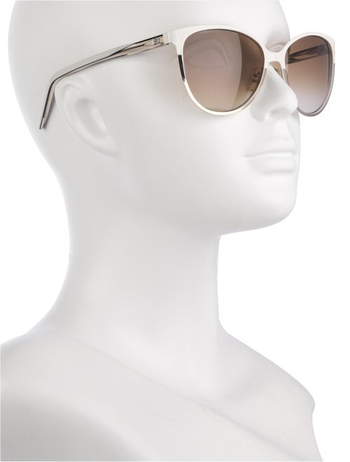 Gucci Interlocking G Logo Cat-Eye Sunglasses