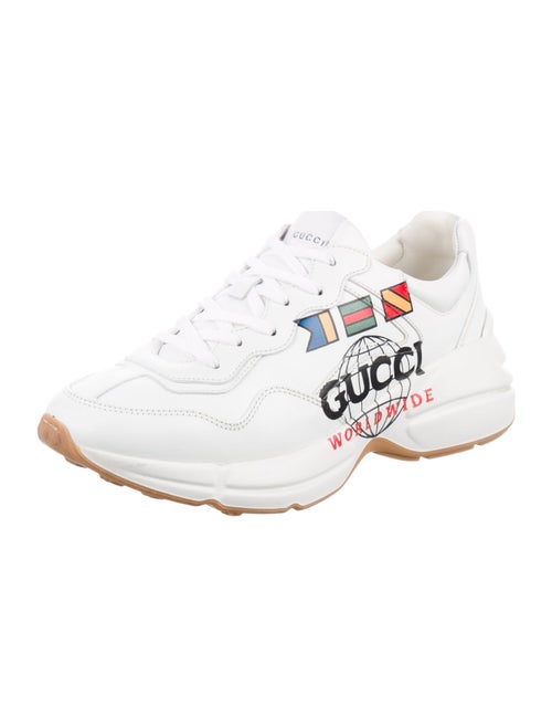 Gucci Leather Chunky Sneakers