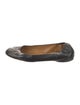 Gucci Horsebit Accent Patent Leather Ballet Flats