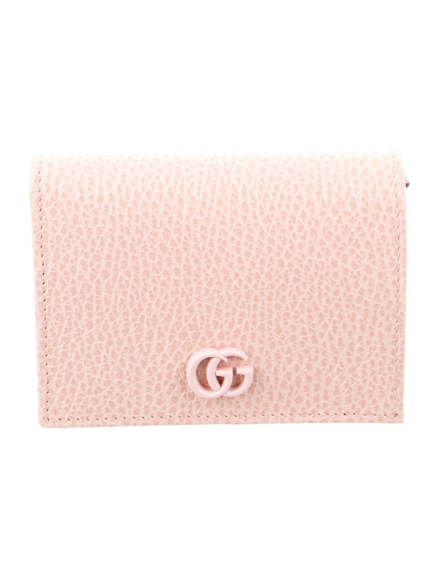 Gucci Marmont Double G Logo Compact Wallet
