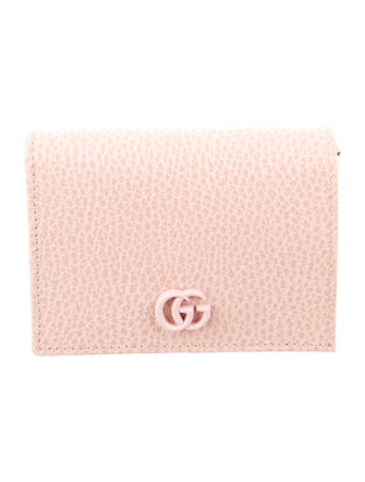 Gucci Marmont Double G Logo Compact Wallet