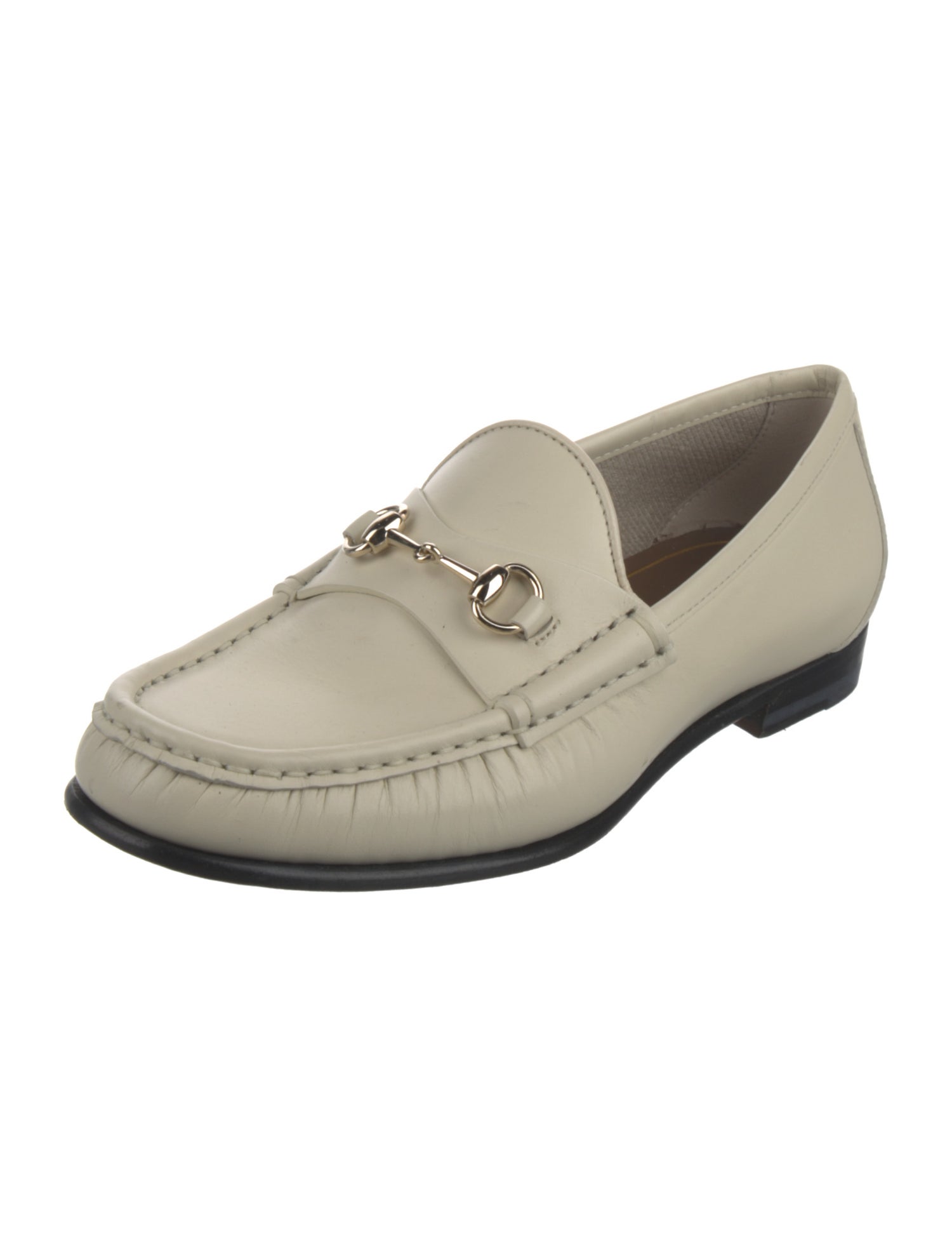 Gucci 1955 Horsebit Accent Leather Loafers