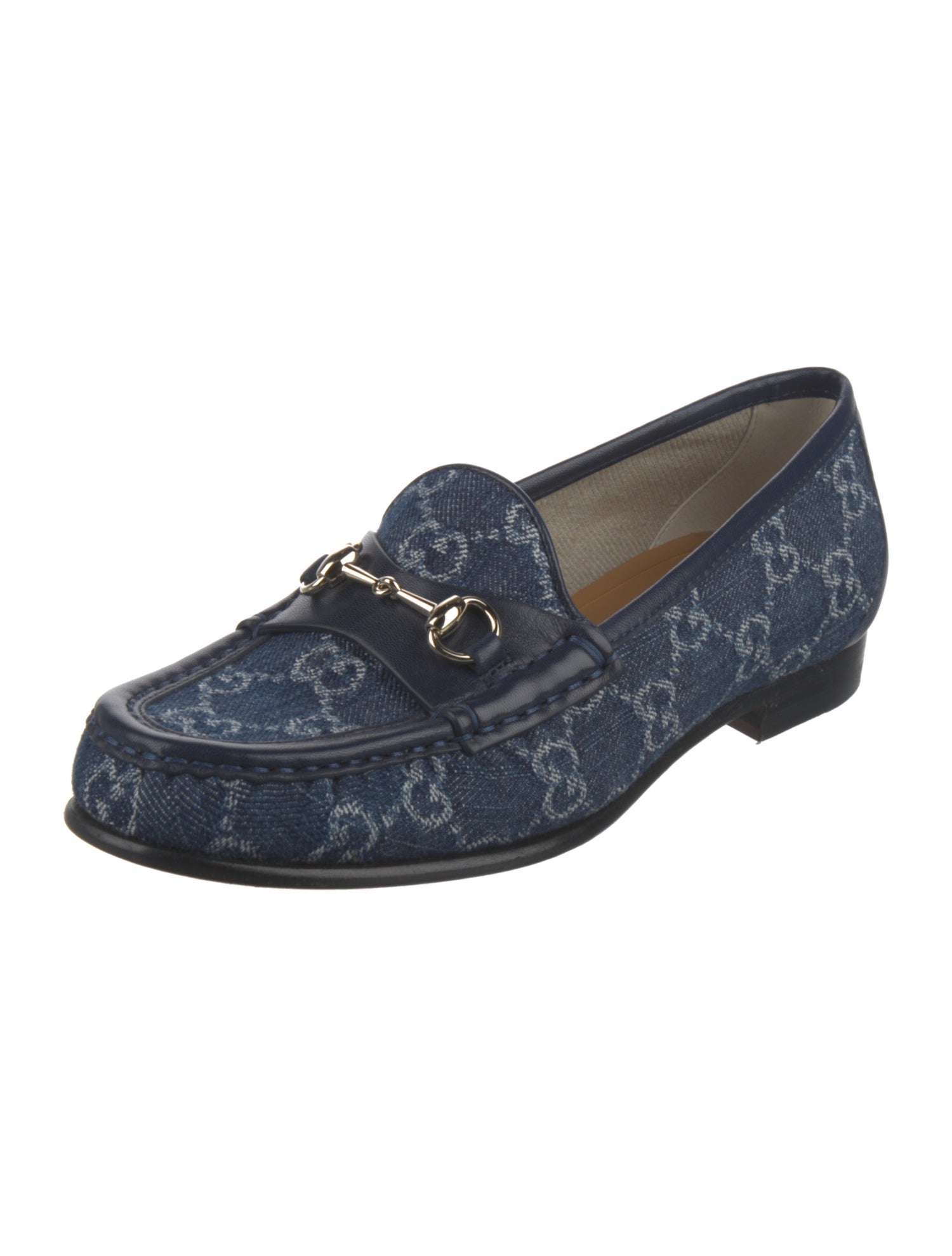 Gucci GG Denim Denim Loafers