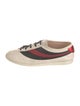 Gucci Leather Colorblock Pattern Sneakers