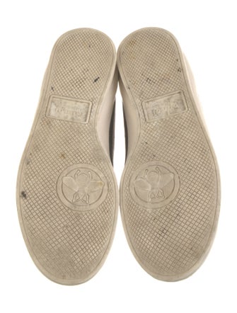 Gucci Leather Colorblock Pattern Sneakers