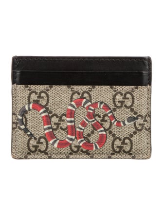 Gucci Card Case GG Supreme Card Holder