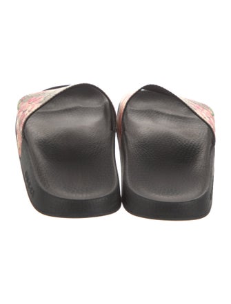 Gucci Blooms Print Slides