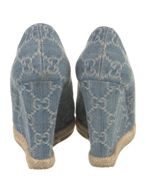 Gucci GG Denim Denim Pumps