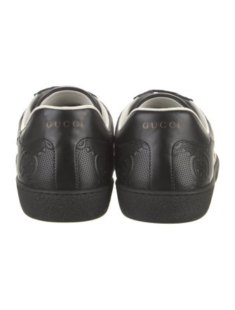 Gucci GG Embossed Leather Sneakers