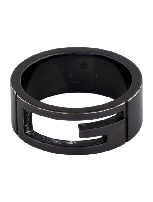 Gucci G' Cut Out Band Ring