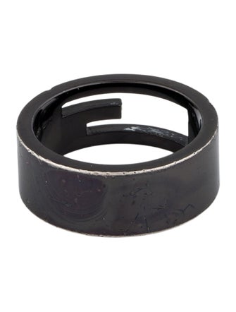 Gucci G' Cut Out Band Ring