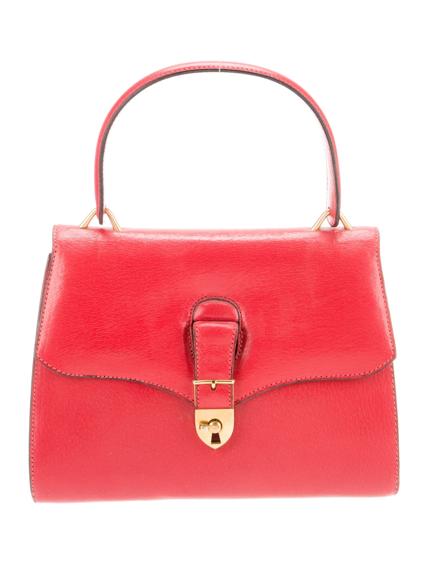 Gucci Leather Top Handle Bag