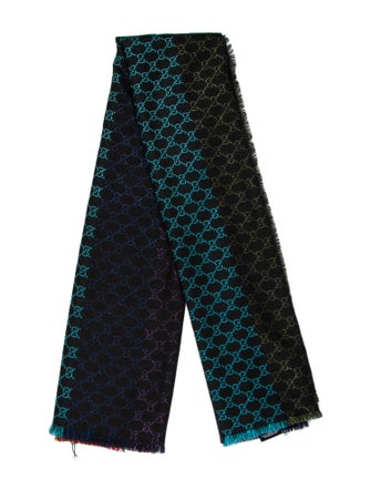 Gucci Wool Printed Scarf