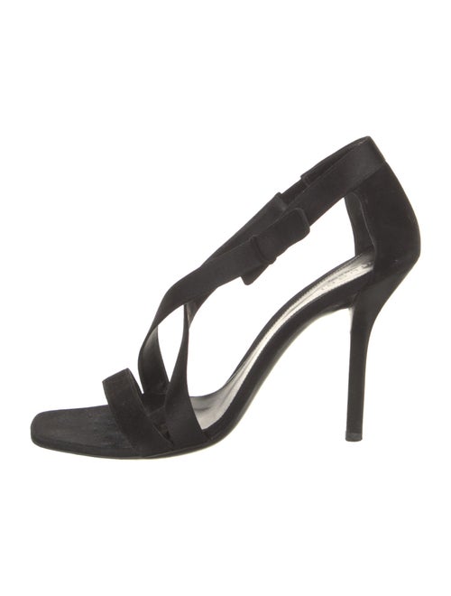 Gucci Suede Slingback Sandals