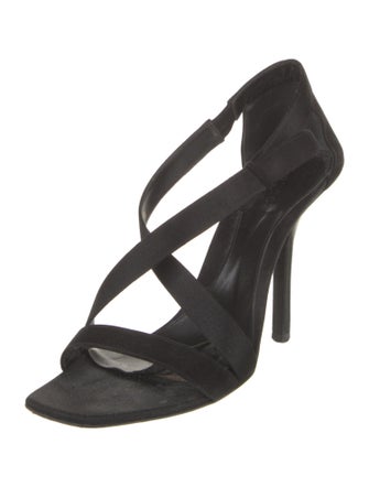 Gucci Suede Slingback Sandals