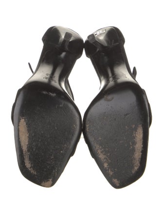 Gucci Suede Slingback Sandals