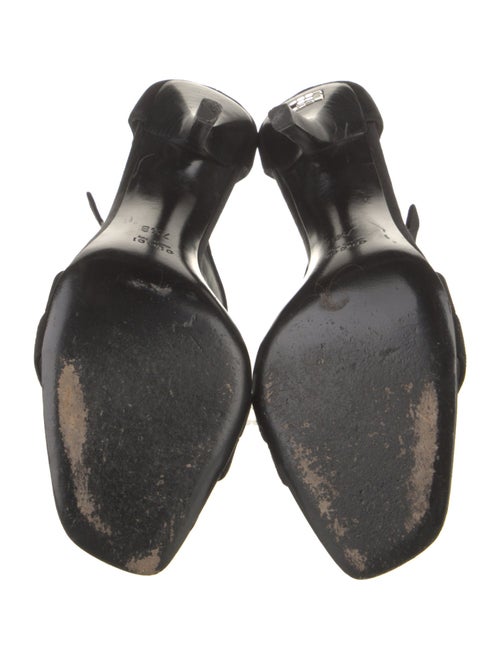 Gucci Suede Slingback Sandals