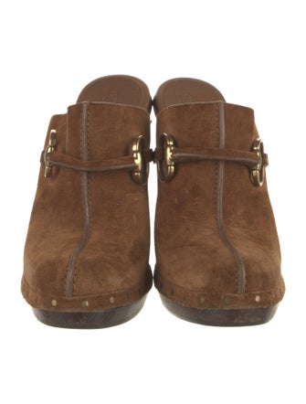 Gucci Suede Mules