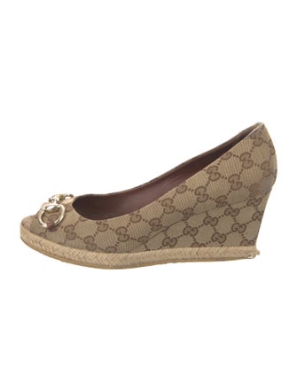 Gucci GG Canvas Canvas Pumps