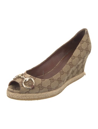 Gucci GG Canvas Canvas Pumps