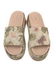 Gucci Flora Print Slides