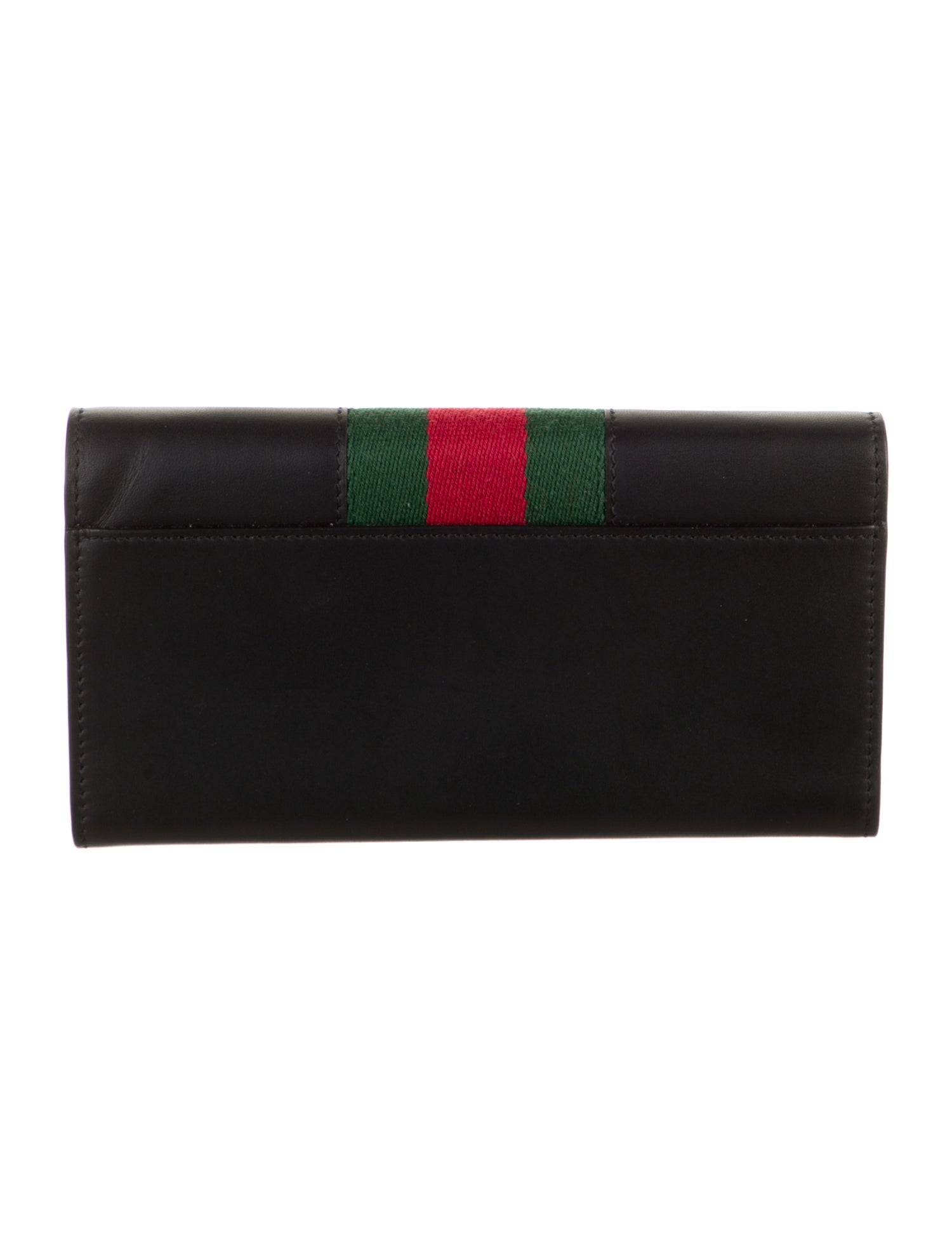 Gucci Sylvie Continental Wallet Web Accent Continental Wallet