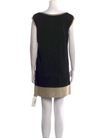 Gucci Bateau Neckline Mini Dress