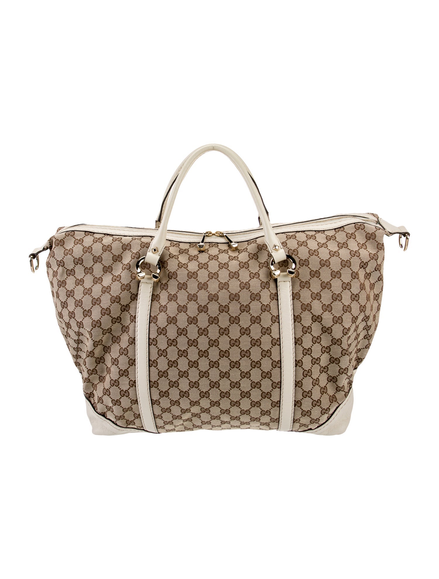 Gucci GG Canvas Weekender Bag