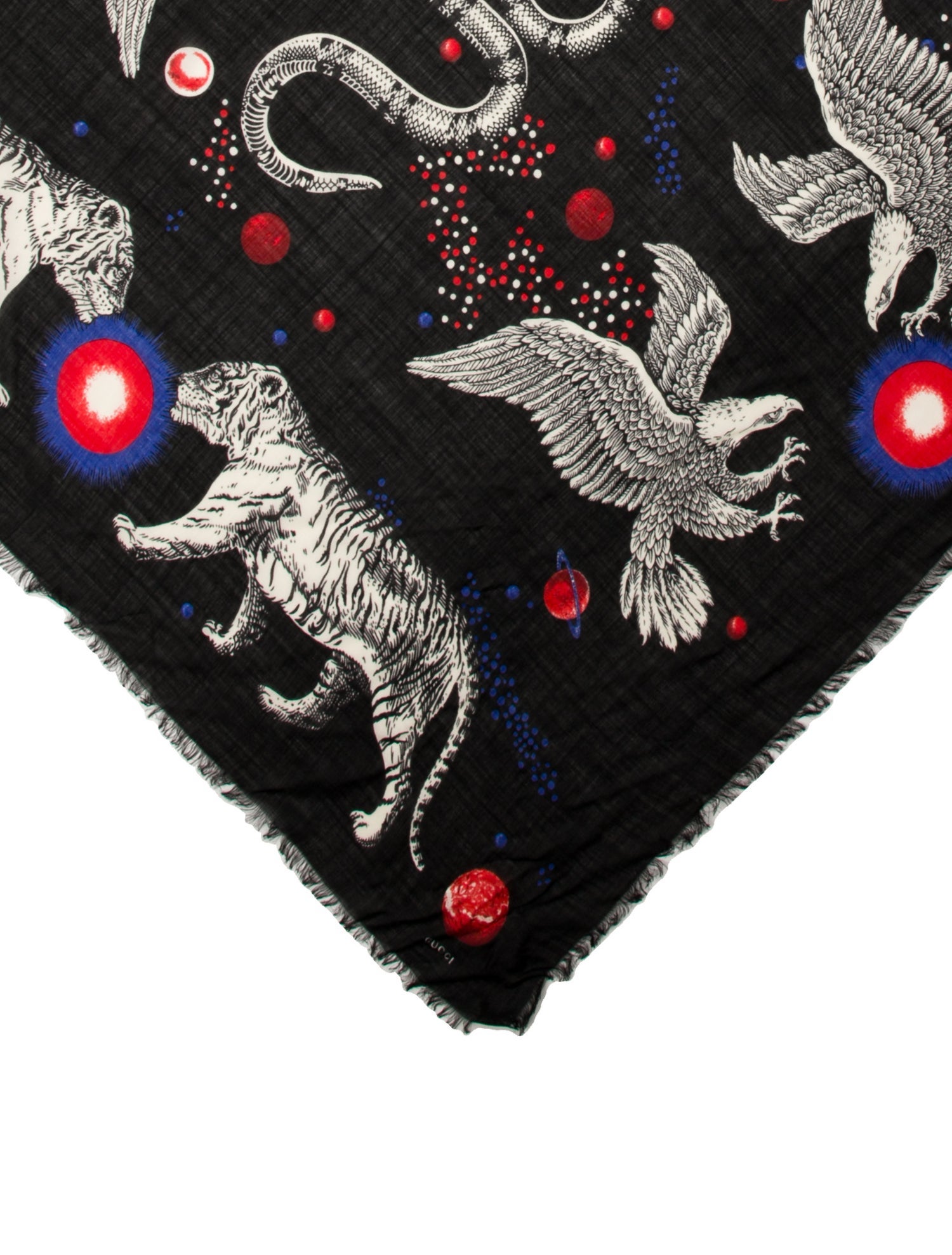 Gucci Flora Print Scarf