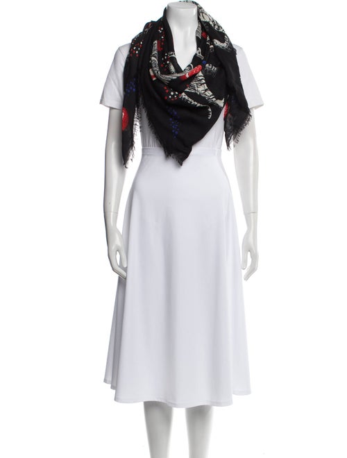 Gucci Flora Print Scarf