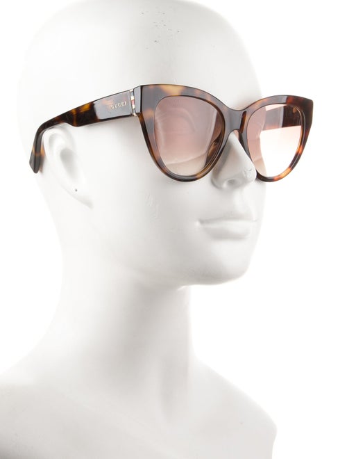 Gucci Cat-Eye Gradient Sunglasses