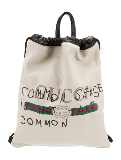 Gucci Web Logo Drawstring