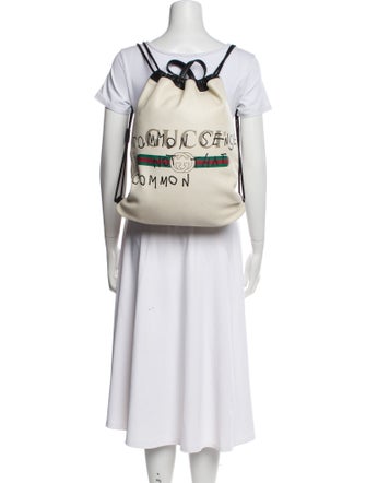 Gucci Web Logo Drawstring