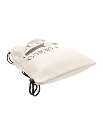 Gucci Web Logo Drawstring