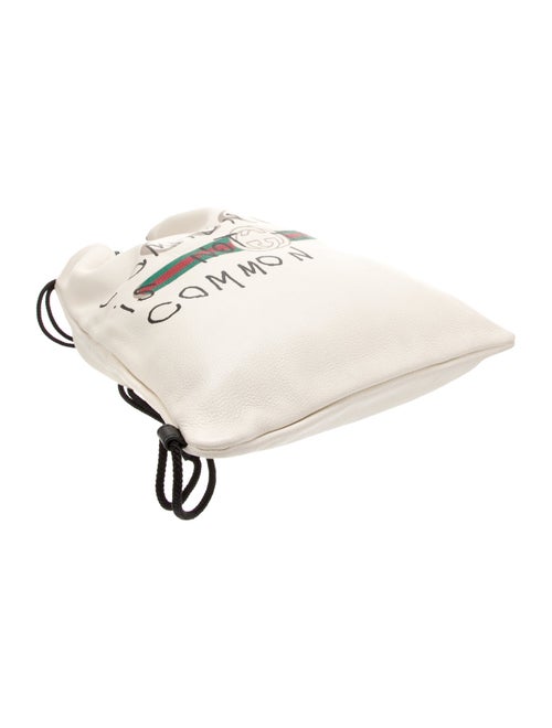 Gucci Web Logo Drawstring