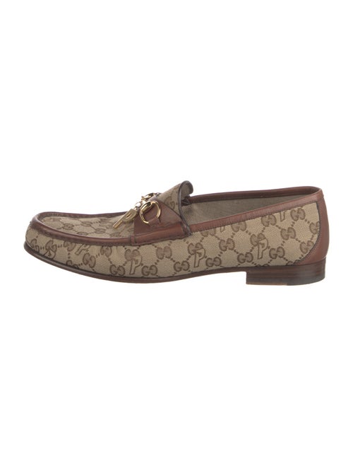 Palace Gucci GG Canvas Canvas Loafers