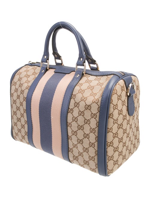 Gucci GG Canvas Boston Medium