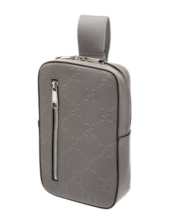 Gucci GG Embossed Crossbody Bag