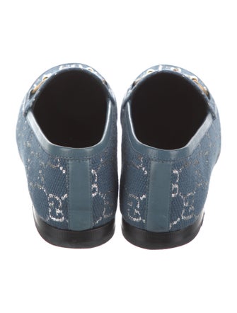 Gucci GG Canvas Denim Loafers