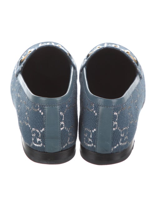 Gucci GG Canvas Denim Loafers