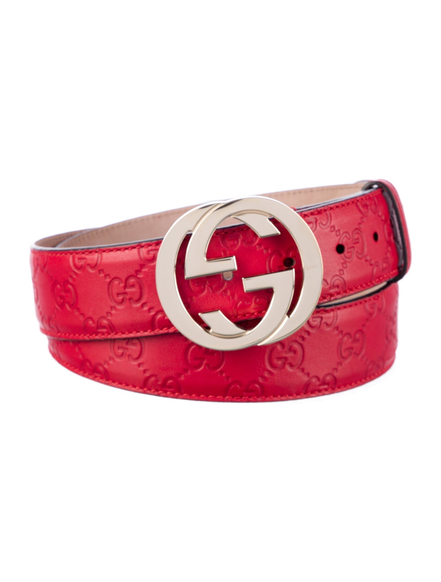 Gucci Embossed. Interlocking G Logo Waist Belt