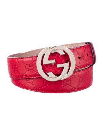Gucci Embossed. Interlocking G Logo Waist Belt
