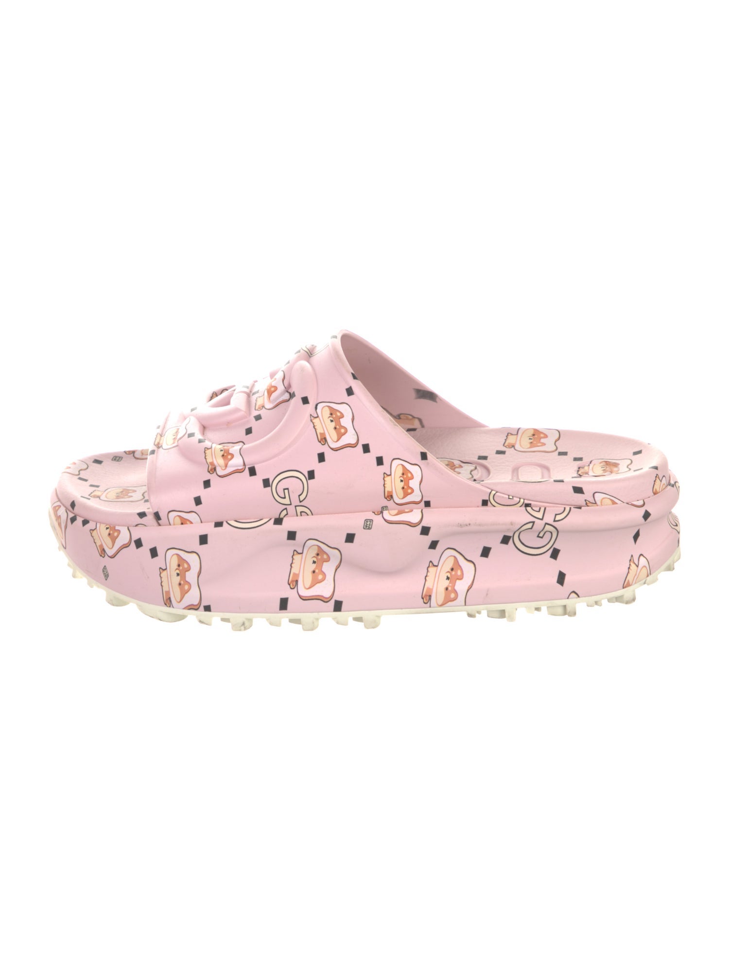 Gucci GG Logo Rubber Slides