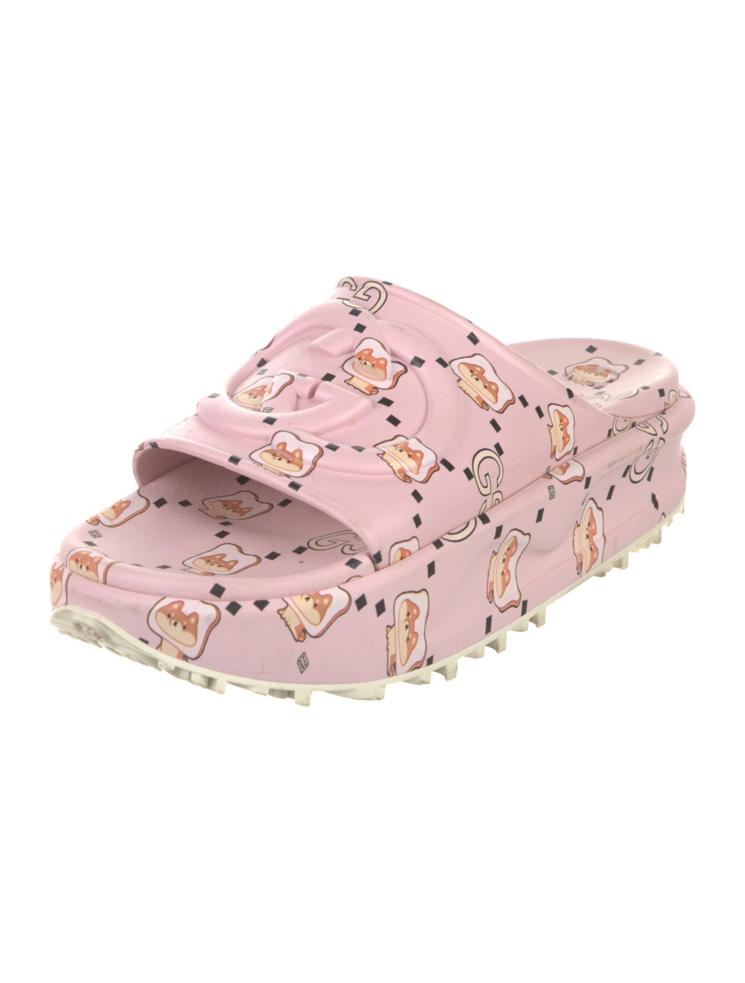 Gucci GG Logo Rubber Slides