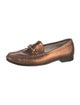 Gucci Horsebit Accent Leather Loafers