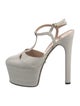 Gucci Leather T-Strap Pumps