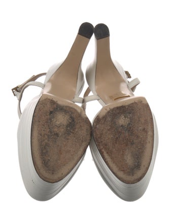 Gucci Leather T-Strap Pumps